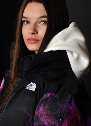 Пуховик tnf-700 фіолет космос