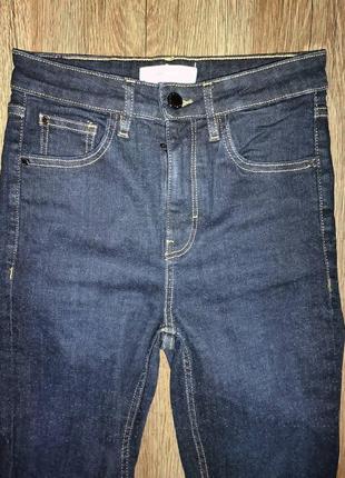 Очень классные джинси скинни от mango темно синие5 фото