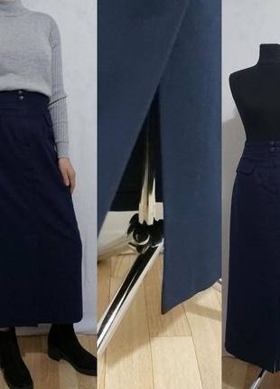 Шерстяная юбка alba moda