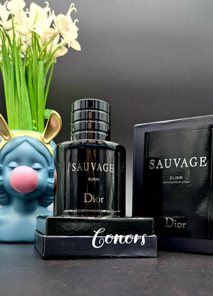 ✨️оригінал ✨️60 мл dior sauvage elixir2 фото