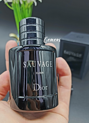 ✨️оригінал ✨️60 мл dior sauvage elixir7 фото