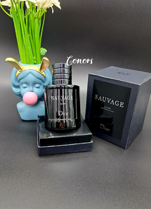 ✨️оригінал ✨️60 мл dior sauvage elixir1 фото