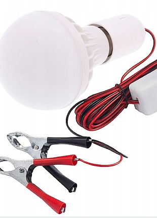 Лампа, живлення акумулятор