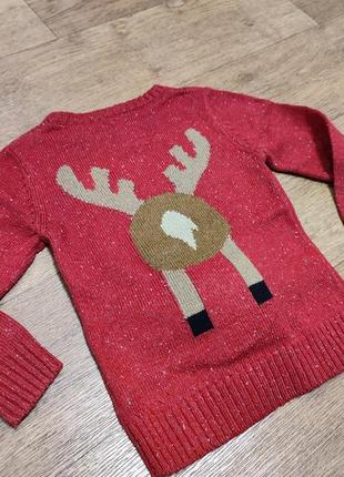Новрічна кофта кофтинка светр від некст7 фото