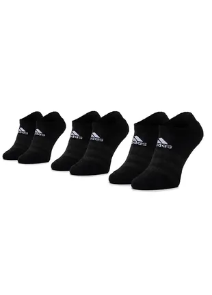 Набір 3 пар низьких шкарпеток adidas unisex cush low 3pp