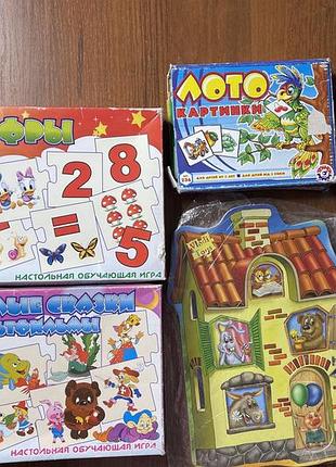 Лот настольных игр на логику