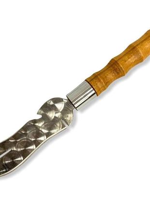Вилка-нож для шашлыка бамбук gorillas bbq