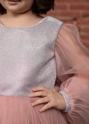 Детское праздничное платье для девочки3 фото