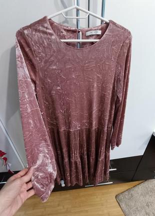 Велюрова сукня 4