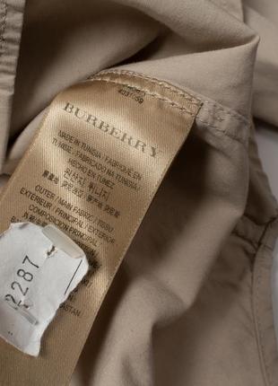 Burberry cotton shirt бавовняна сорочка7 фото