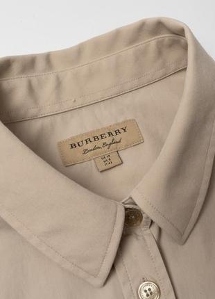 Burberry cotton shirt бавовняна сорочка3 фото