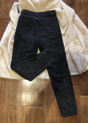 Джинси мом чорні lcw jeans lc waikiki 24/34 ❤️‍🔥9 фото