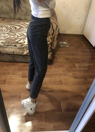 Джинси мом чорні lcw jeans lc waikiki 24/34 ❤️‍🔥7 фото