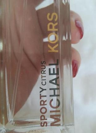 Eau de parfum michael kors sporty citrus original1 фото