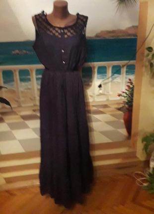 Летнее платье из натуральной ткани!