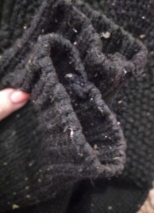 Свитер чёрный кардиган кофта с застежкой-молнией  roy garag8 фото