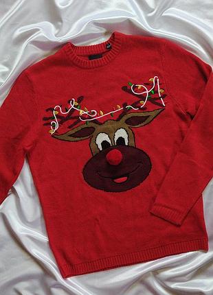 Зимова кофта червона