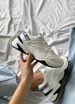 Кросівки жіночі білі, no brand m2k tekno white, женские белые кроссовки