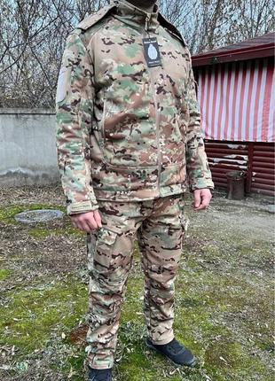 Тактичний костюм "single sword soft shell "зимовий костюм