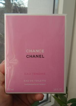 Туалетна вода в стилі chanel chance eau tendre, 100 мл