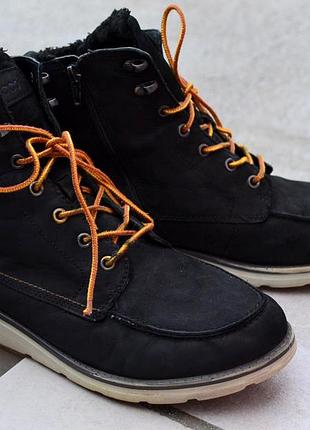 Продам зимние термосапоги ботинкм ecco goretex 40 р. 2