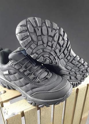 Мужские кроссовки outdoor чёрные6 фото