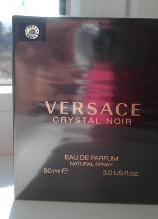 Скидка!! парфюм женский Versace crystal noir edt 90 ml обличчям. aiw w.90мл.(euro)