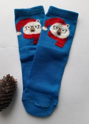 Шкарпетки жіночі новорічні набір з 4 пар в подарунковій упаковці crazy socks5 фото
