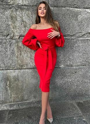 Платье миди