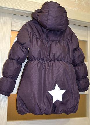 Зимнее термопальто molo 122 р.дания. 2