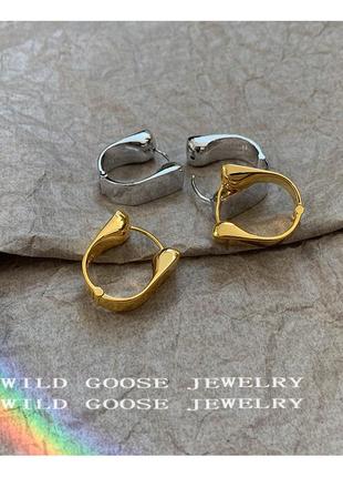 Серьги в стиле celine 7
