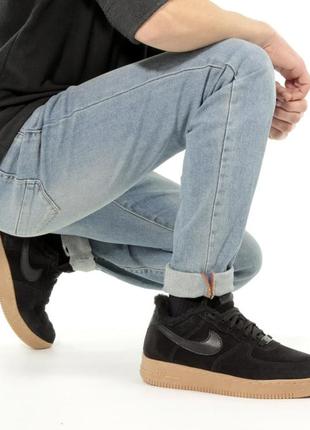 Кроссовки nike celadon air force 1 low на меху8 фото