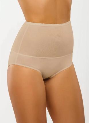 Труси корективів афіна 013 з високою прямою талії, розмір s тілесного