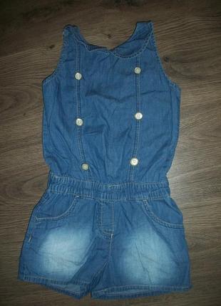 Джинсовий ромпер 6 років tu тію