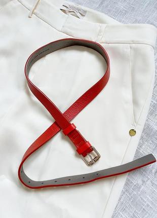 Шкіряний ремінь оригінального кольору