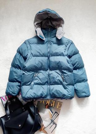 Зимова куртка,жилетка на дівчинку 11-12років,на ріст 146-150см1 фото