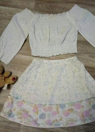 Спідничка на дівчинку 8 -9 років