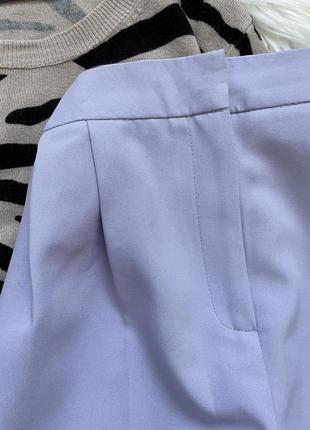 Класичні брюки лілового кольору зі стрілками6 фото