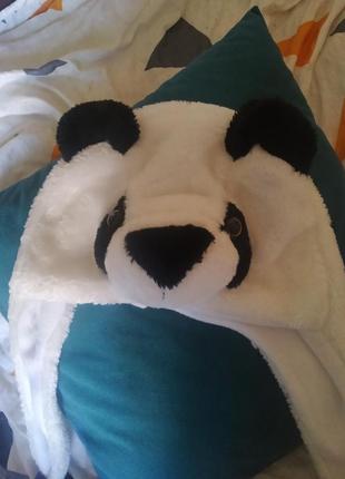 Шапка панда2 фото