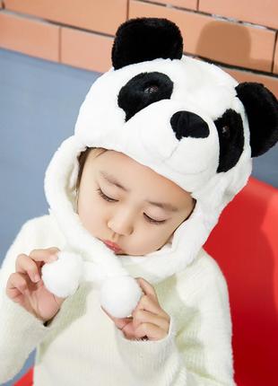 Шапка панда
