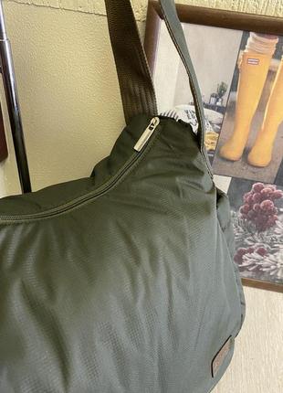 Стильная легкая вместительная сумка. женская сумка на каждый день хаки3 фото