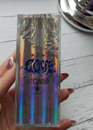 Туалетна вода для чоловіків roberto cavalli just him 60 мл6 фото