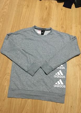 Світшот адідас adidas д 62 ш 50 плечі 56 рукав від пл 48 від пд 48