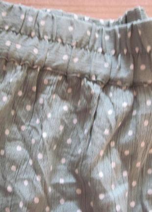 Новая летняя юбка "primark" р.48 пояс-резинка5 фото
