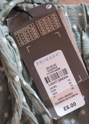 Новая летняя юбка "primark" р.48 пояс-резинка2 фото