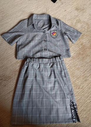 Костюм в клітинку #13