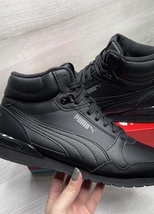 Нові зимові черевики від puma st runner v3 mid leather