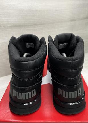 Новые зимние ботинки от puma st runner v3 mid leather5 фото