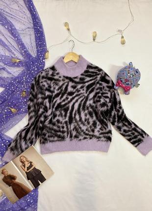 Новий теплий пухнастий жіночий светр h&m