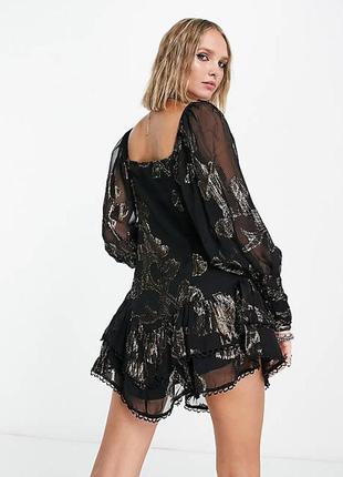 Нарядна шифонова сукня asos design5 фото